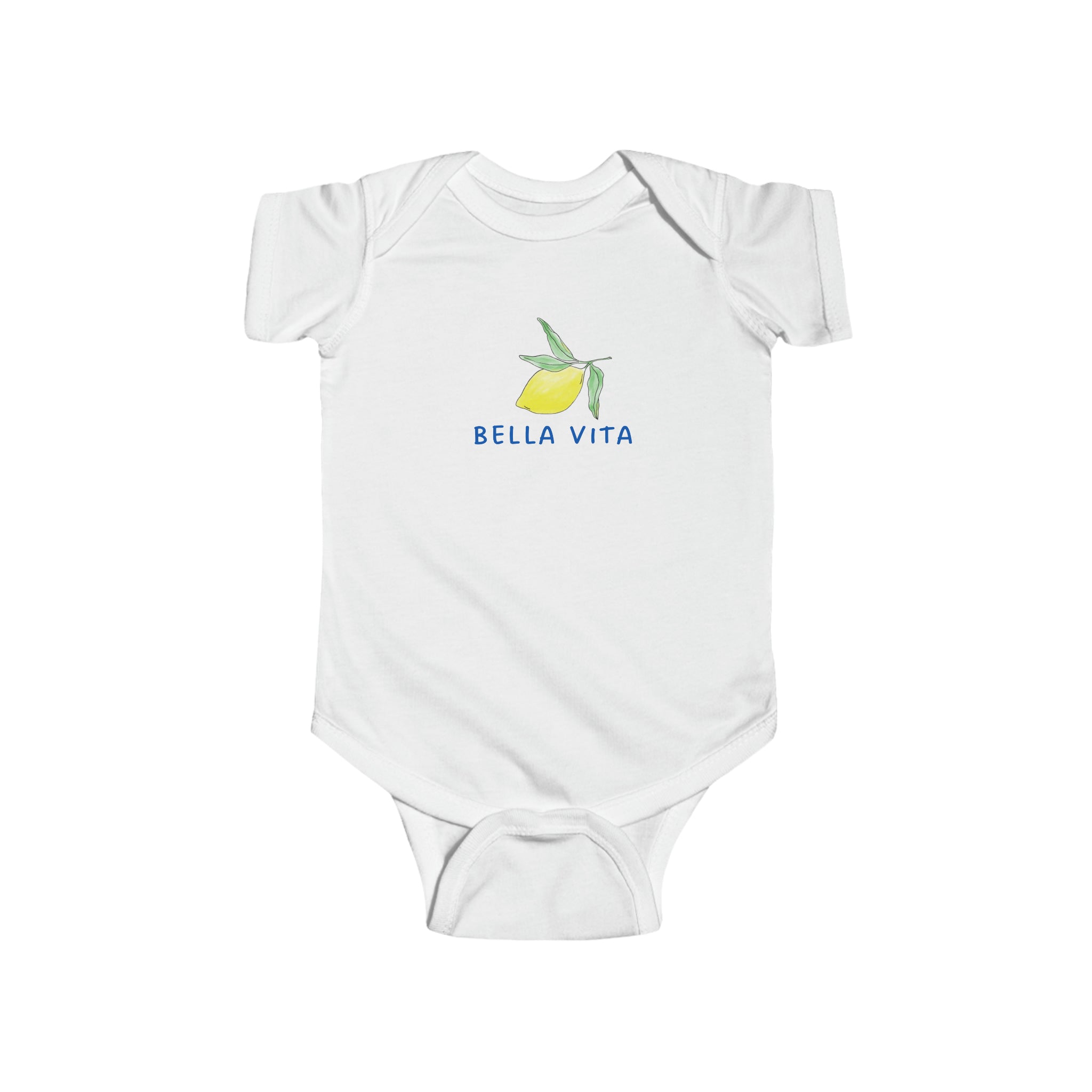 Bella Vita - Lemon - Infant Fine Jersey Bodysuit