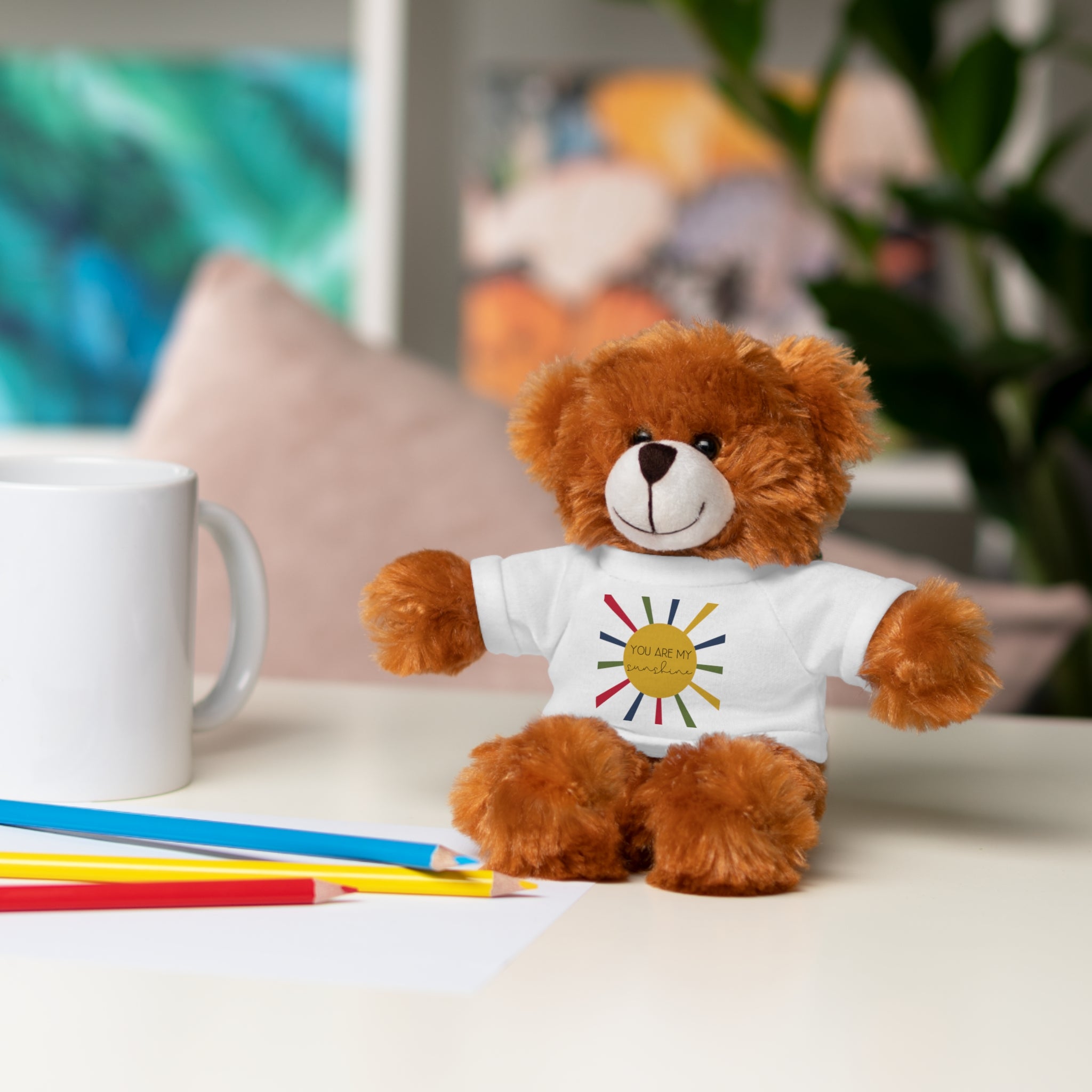 Lion - you are my sunshine - Stuffed Animals with Tee