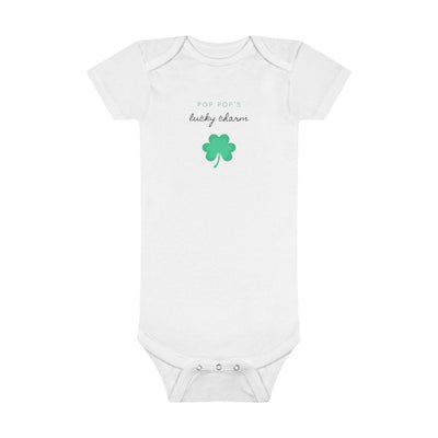 POP POP’S Lucky Charm Baby Short Sleeve Onesie®