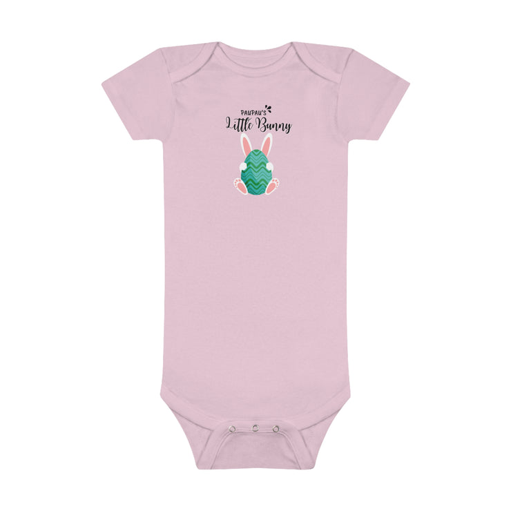 PauPaus Little Bunny Easter Baby Short Sleeve Onesie®