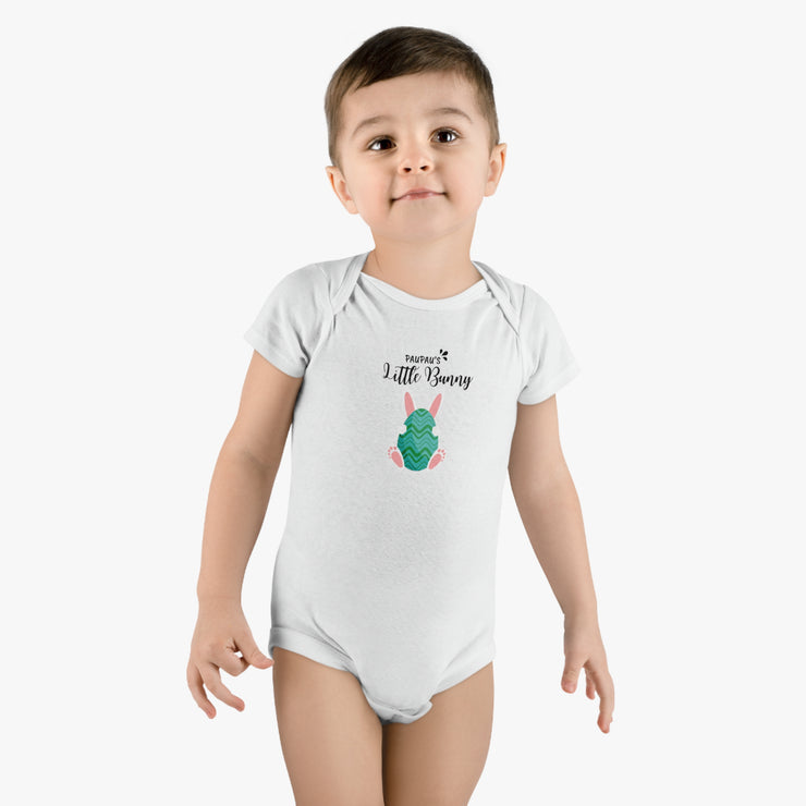 PauPaus Little Bunny Easter Baby Short Sleeve Onesie®