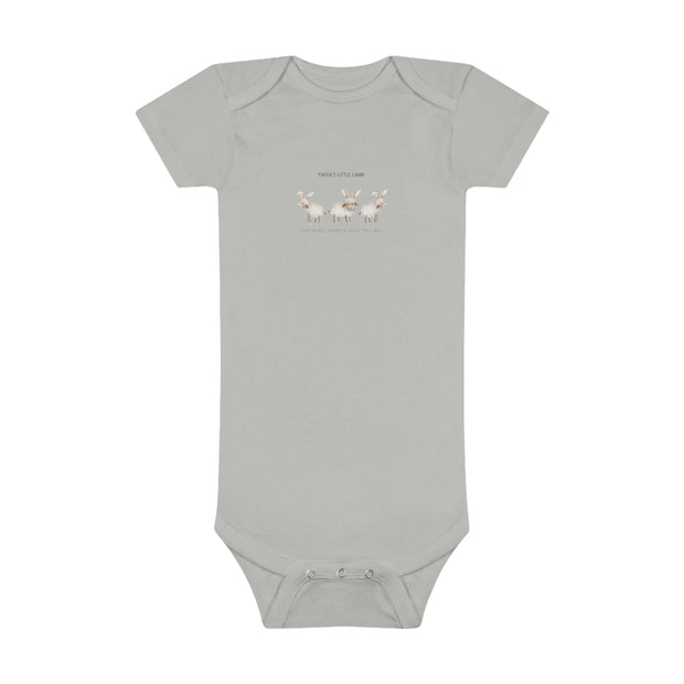 YIAYIAS Little Lamb - Baby Short Sleeve Onesie®