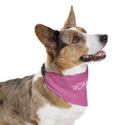 HOMEBODY - Pink Pet Bandana Collar