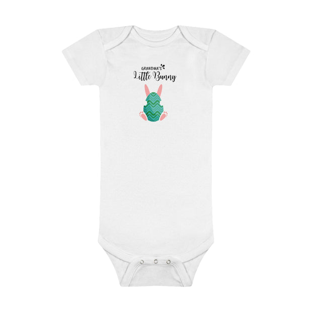 Grandmas little bunny Easter Baby Short Sleeve Onesie®