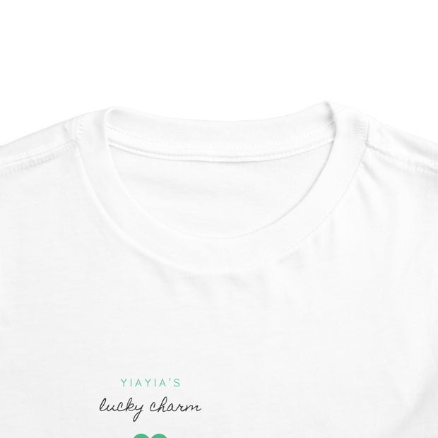 YIAYIAS Lucky Charm Toddler Short Sleeve Tee