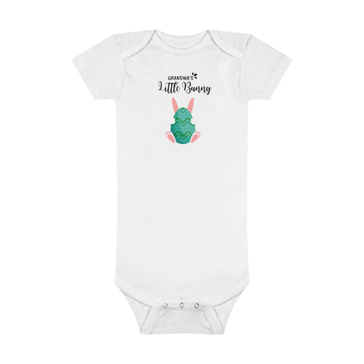 Grandmas Little Bunny Baby Short Sleeve Onesie®