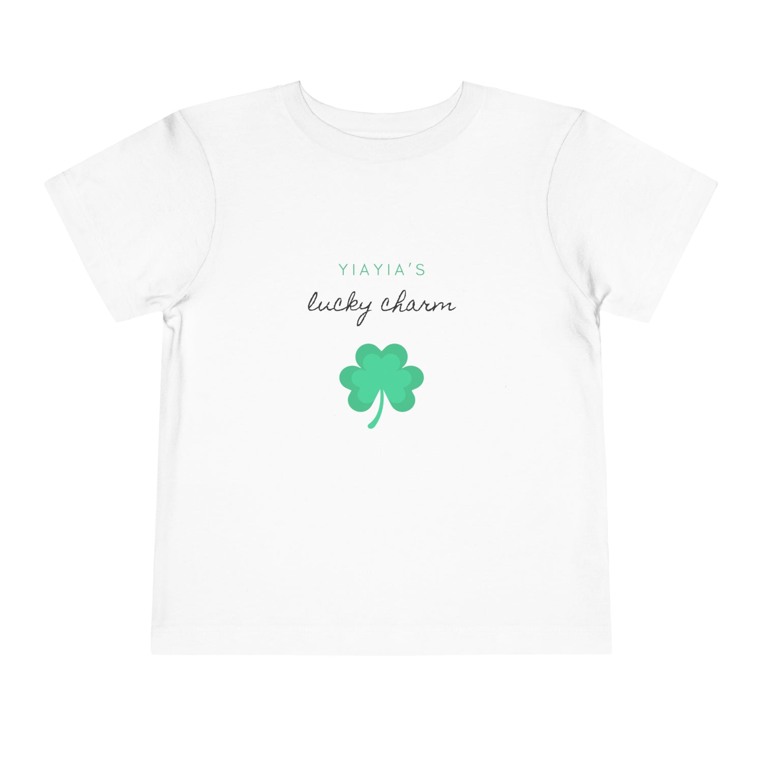 YIAYIA’S Lucky Charm Toddler Short Sleeve Tee