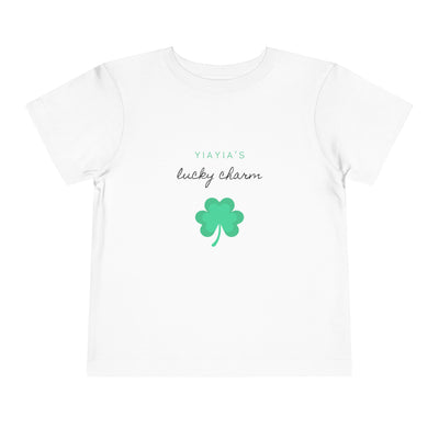 YIAYIA’S Lucky Charm Toddler Short Sleeve Tee