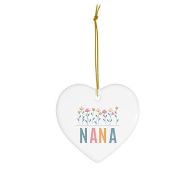 NANA Ceramic Ornament, 4 Shapes