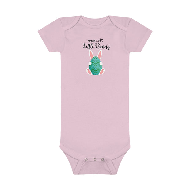 Grandmas Little Bunny Baby Short Sleeve Onesie®