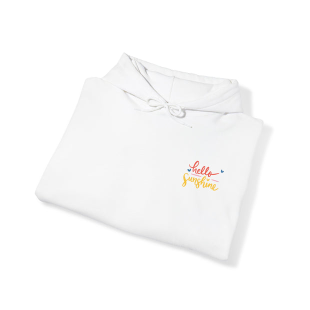 Hello sunshine - give back - Unisex Heavy Blend™ Hooded Sweatshirt