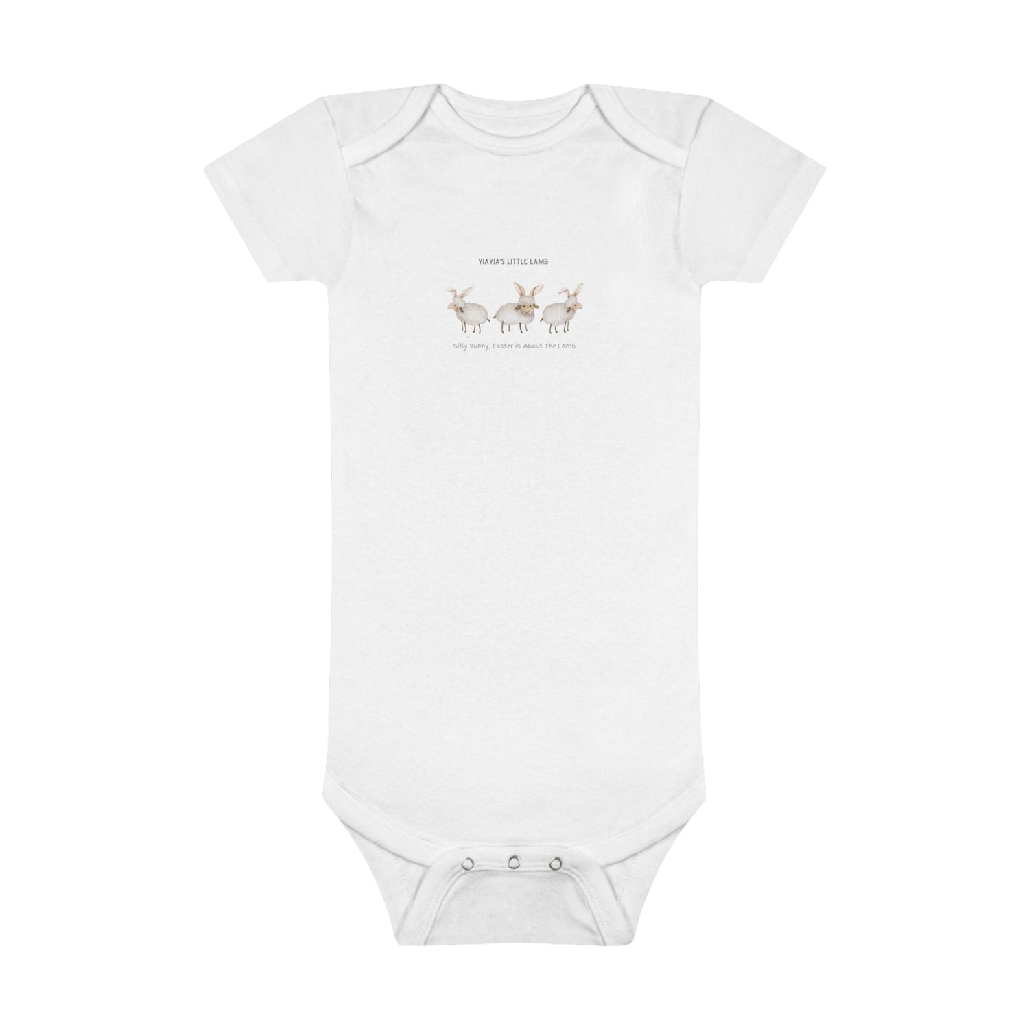 YIAYIAS Little Lamb - Baby Short Sleeve Onesie®