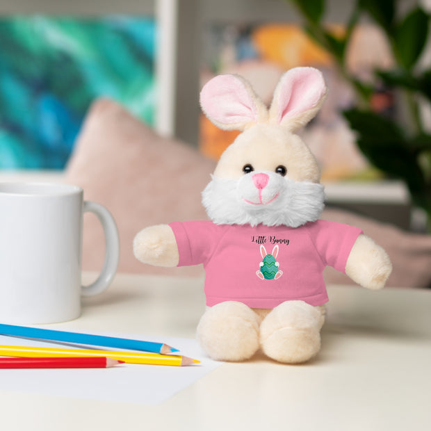 Hoppy Easter Little bunny Stuffed Animals with Tee