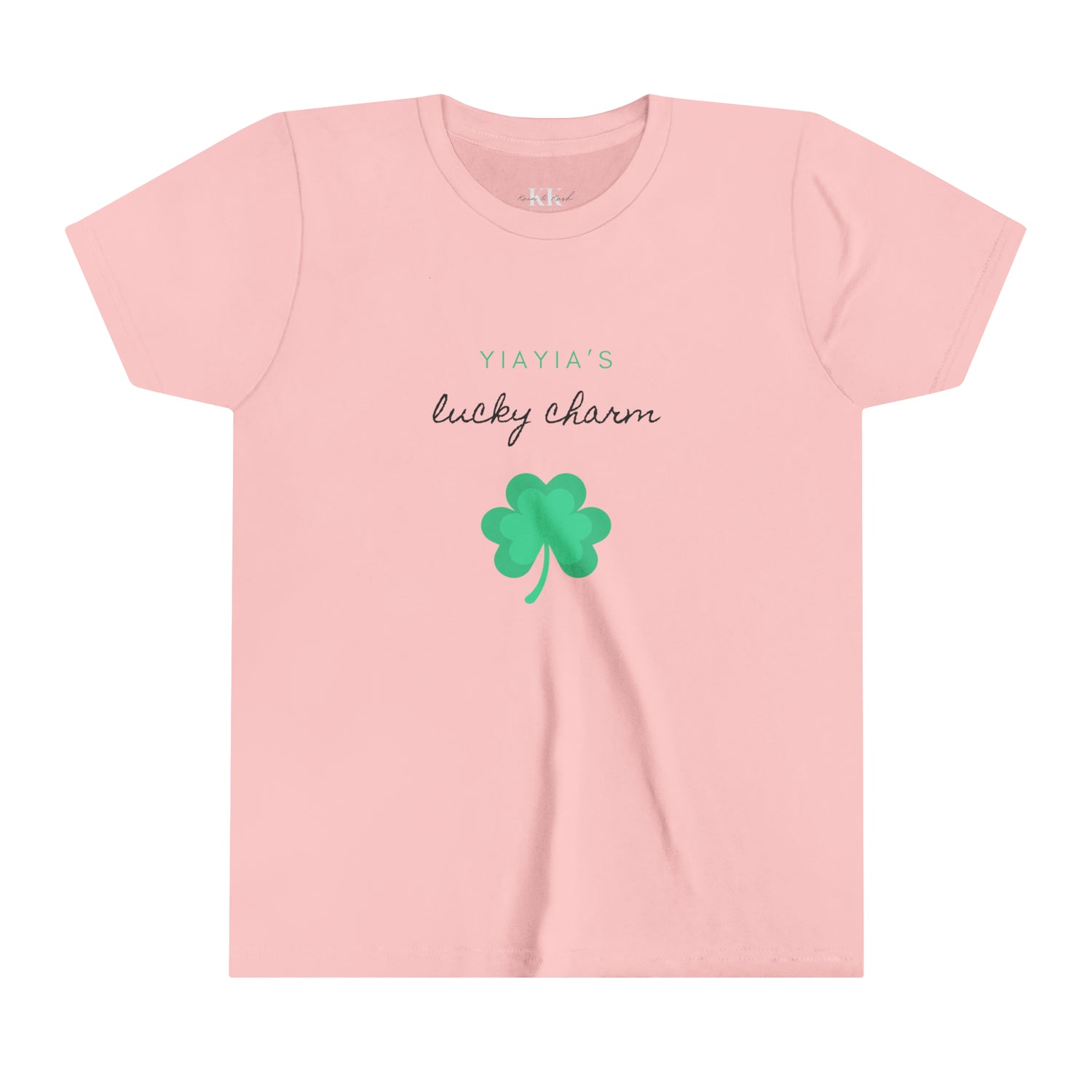 Yiayias Lucky Charm Youth Short Sleeve T-shirt