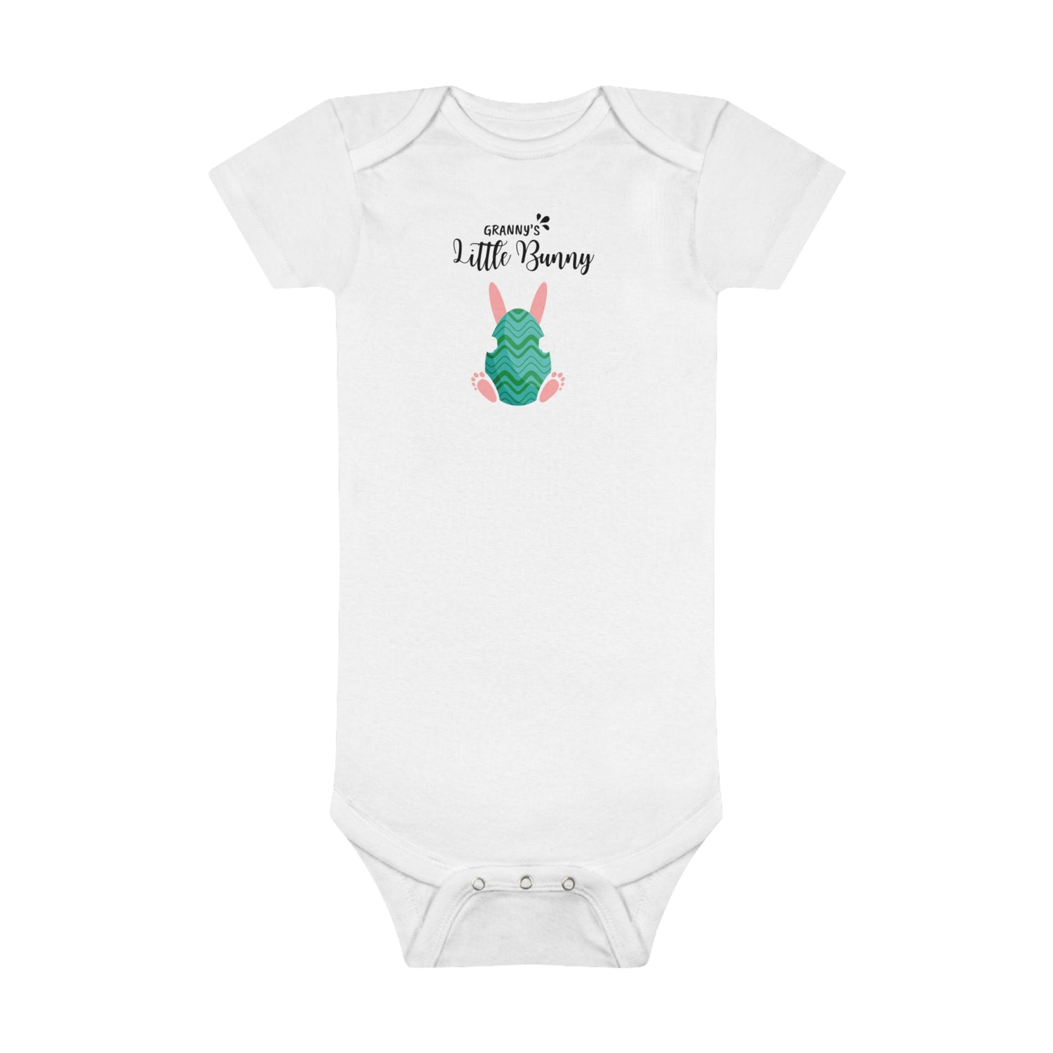 Grannys little bunny Easter Baby Short Sleeve Onesie®