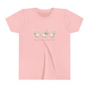 Silly Bunny, Easter is About The Lamb - Youth Short Sleeve Tee