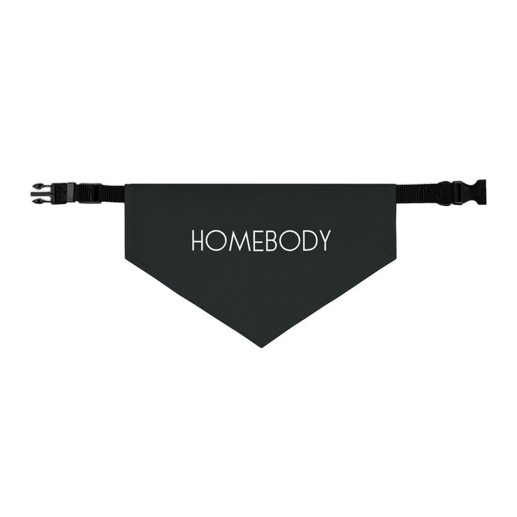 HOMEBODY - Black Pet Bandana Collar