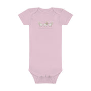 Silly Bunny, Easter is About the Lamb - Baby Short Sleeve Onesie®