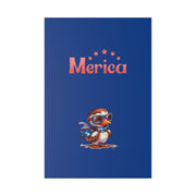 Red, White, And Blue - 4th of July - Merica Flyin Eagle Canvas, Stretched, 0.75"