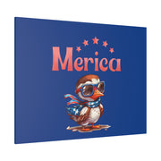 Red, White, And Blue - 4th of July - Merica Flyin Eagle Canvas, Stretched, 0.75"