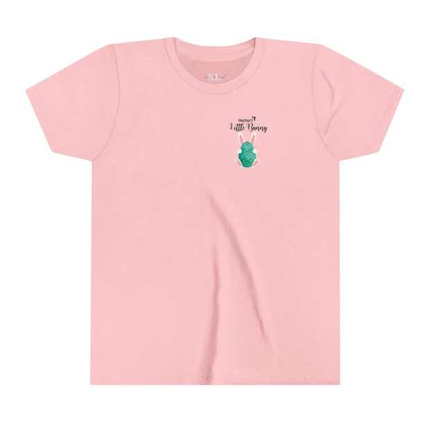 Paupaus Little Bunny Easter Youth Short Sleeve Tee