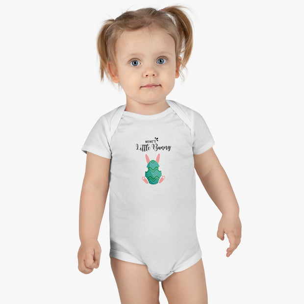 Mimis Little Bunny Baby Short Sleeve Onesie®