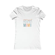 MIMI Flower Power Matching Mini, Auntie, Grandma, Nana Women's Favorite Tee