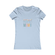 MIMI Flower Power Matching Mini, Auntie, Grandma, Nana Women's Favorite Tee