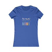 MIMI Flower Power Matching Mini, Auntie, Grandma, Nana Women's Favorite Tee