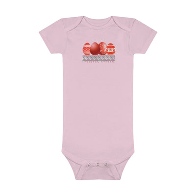 Christos Anesti - Red Eggs - Easter Baby Short Sleeve Onesie®