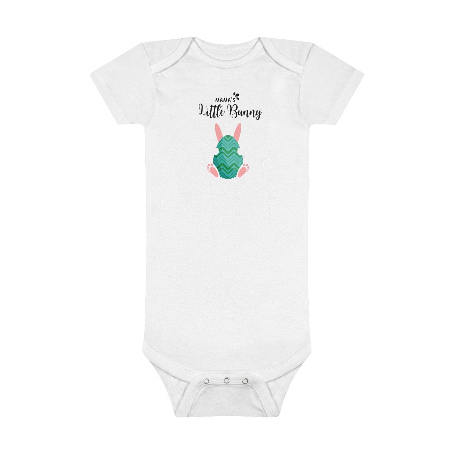 Mamas Little Bunny Baby Short Sleeve Onesie®