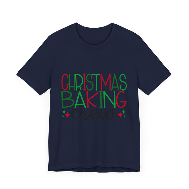 CHRISTMAS BAKING CREW Unisex Jersey Short Sleeve Tee