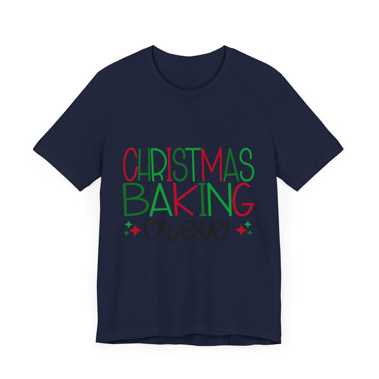 CHRISTMAS BAKING CREW Unisex Jersey Short Sleeve Tee