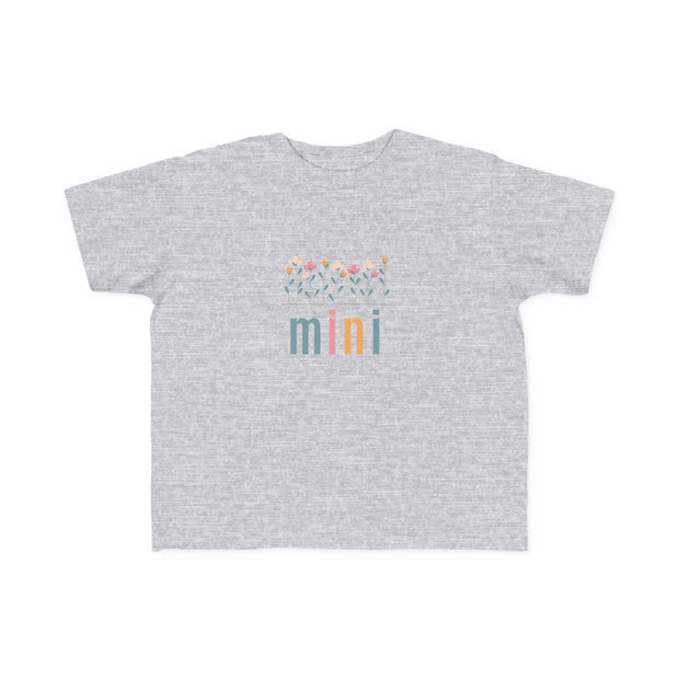 Flower Power - Mini - Toddler's Fine Jersey Tee