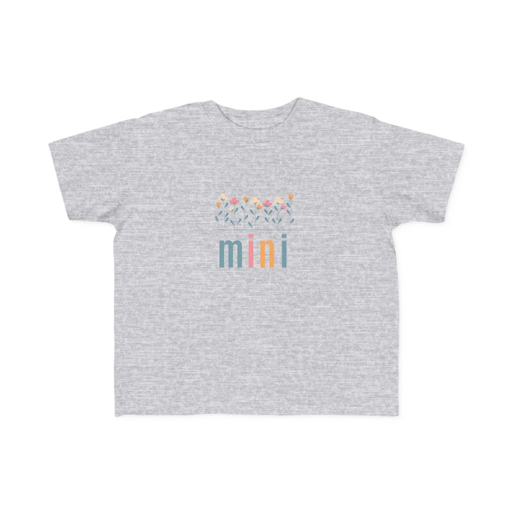 Flower Power - Mini - Toddler's Fine Jersey Tee