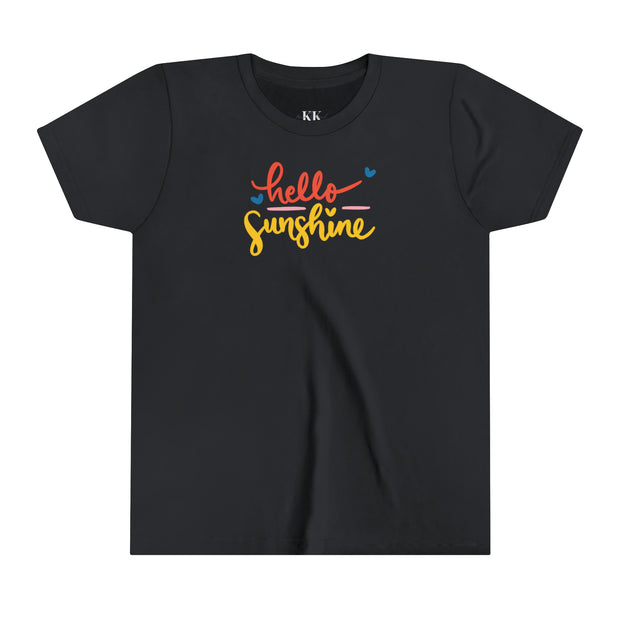 Hello Sunshine - give back - Youth Short Sleeve Tee