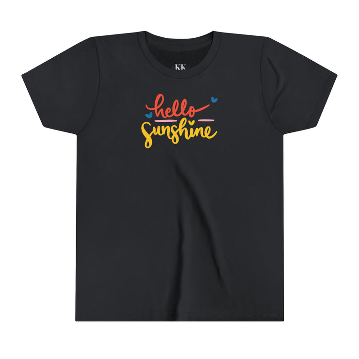 Hello Sunshine - give back - Youth Short Sleeve Tee