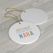 NANA Ceramic Ornament, 4 Shapes