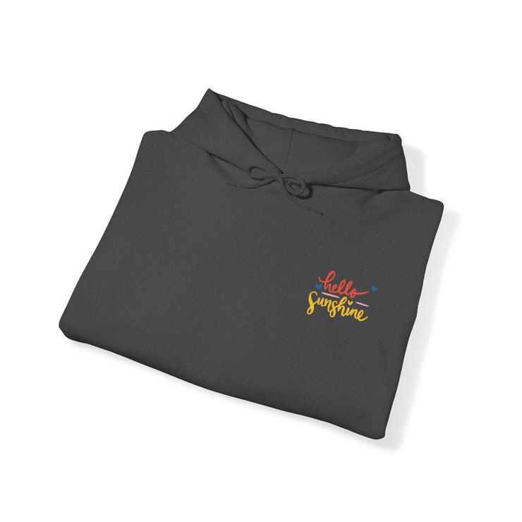 Hello sunshine - give back - Unisex Heavy Blend™ Hooded Sweatshirt