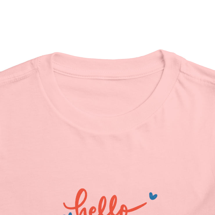 Hello Sunshine - Give Back - Toddler Short Sleeve Tee