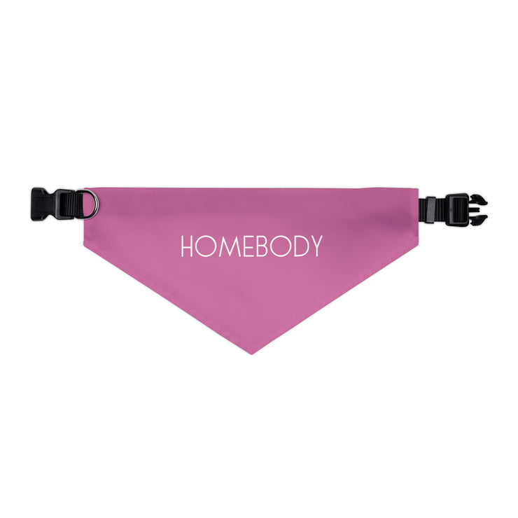 HOMEBODY - Pink Pet Bandana Collar