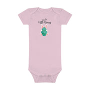 Papas little bunny Easter Baby Short Sleeve Onesie®