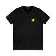 Sunshine - Unisex Jersey Short Sleeve V-Neck Tee