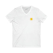 Sunshine - Unisex Jersey Short Sleeve V-Neck Tee