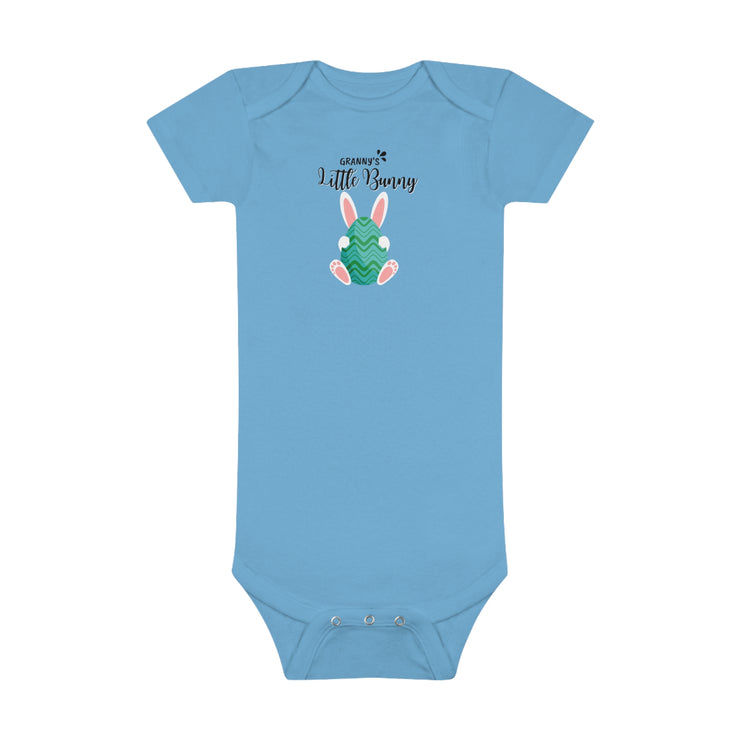 Grannys little bunny Easter Baby Short Sleeve Onesie®