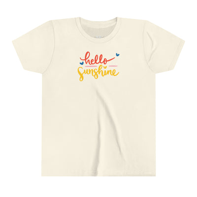 Hello Sunshine - give back - Youth Short Sleeve Tee