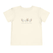 Silly Bunny, Easter is About The Lamb - Toddler Short Sleeve Tee