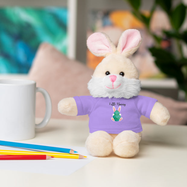 Hoppy Easter Little bunny Stuffed Animals with Tee