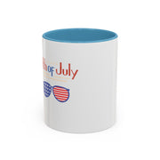 Red, White, And Blue - 4th of July - Sunnies -  Coffee Mug (11, 15oz)