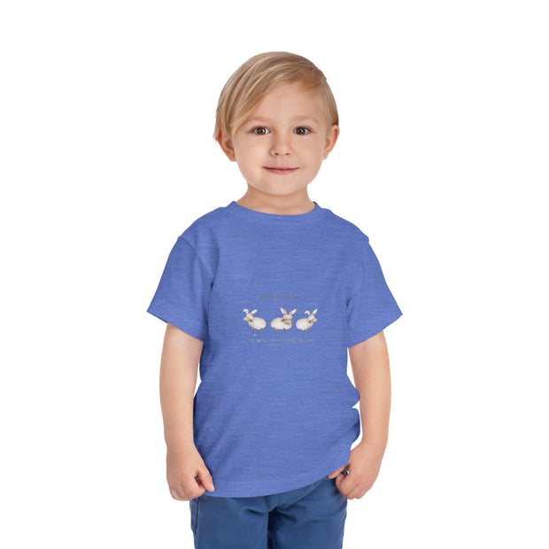 Yiayias little lamb - Easter - Toddler Short Sleeve Tee